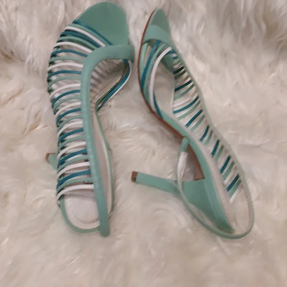 Faith Slip on strappy heels - Picture 2 of 9